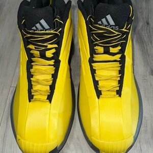 Adidas Kobe Crazy 1 - Yellow and Black Sneakers